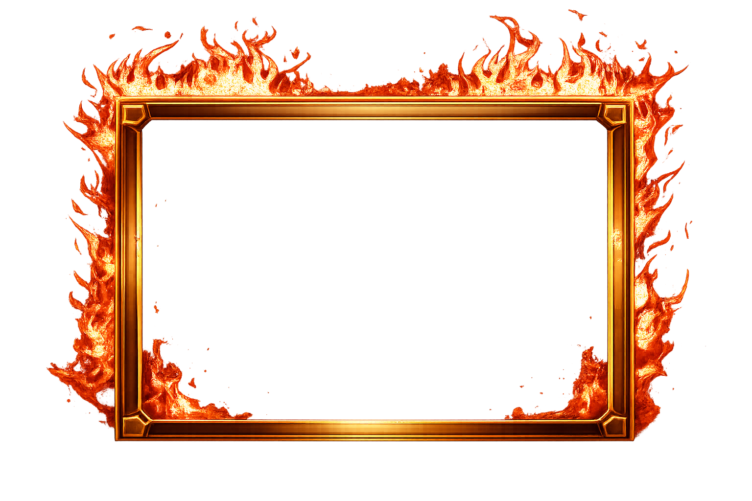 Fire slot frame